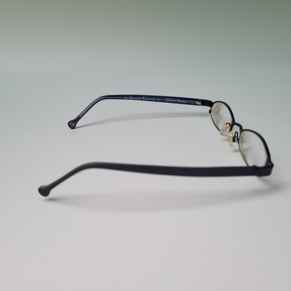 Spectacle Eyeworks SE-104 46-22 C190 Titanium Blue Eyewear frame N23 - Picture 5 of 11